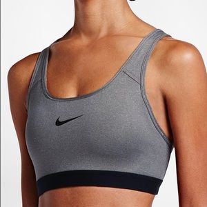 Grey Nike Sports Bra